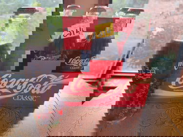 6pk Electro Mech Coca Cola Bottles