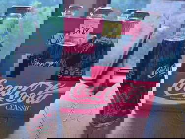6pk Electro Mech Coca Cola Bottles #5