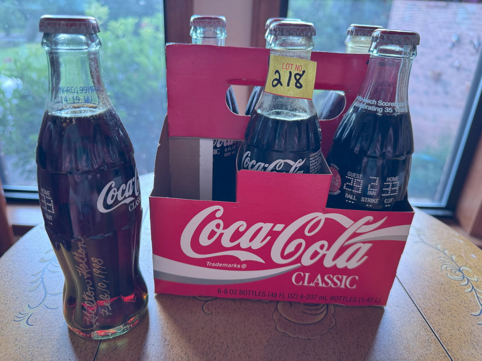 6pk Electro Mech Coca Cola Bottles #5 (1 of 1)