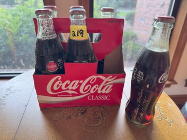 6pk Electro Mech Coca Cola Bottles #6