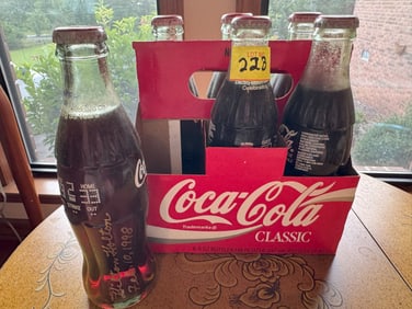 6pk Electro Mech Coca Cola Bottles #10