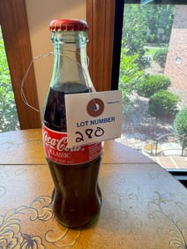 Dale Earhardt/Dale Earnhardt Jr Coca Cola bottle