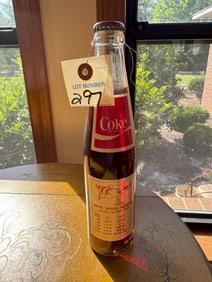 Olympics 1980 Men's Speed Skating Coca Cola Bottle