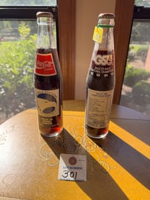 2xGA Southern Univ 1990 Nat Champ Coca Cola Bottles