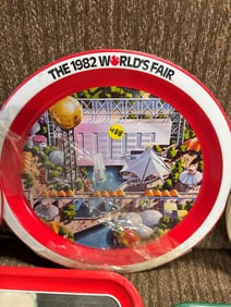 1982 Wolrd Fair Coca Cola Tray