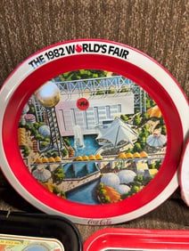 1982 World Fair Coca Cola Tray #2