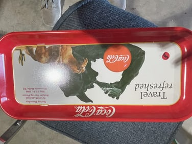 Travel Refreshed Coca Cola Tray