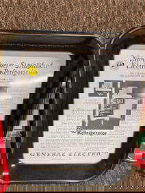 Refrigerator GE 50 Years Coca Cola Tray