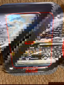 Junior Service Station 2001 Coca Cola Tray