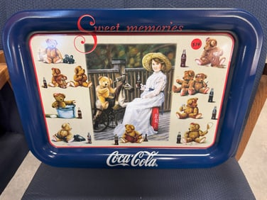1998 Sweet Memories Coca Cola Tray
