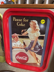 Pause For Coke 1992 Tray