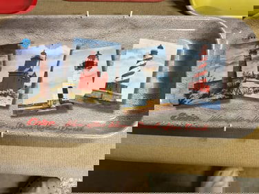 Lighthouses 2001 Coca Cola Tray