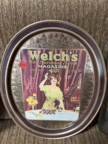 Welch's Oval National Drink Tray