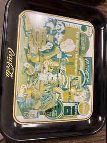 Through The Years Coca Cola Tray