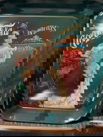 Drink in Bottles 75th Annivesary Coca Cola Tray
