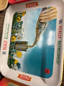 Be Really Refreshed Coca Cola Tray