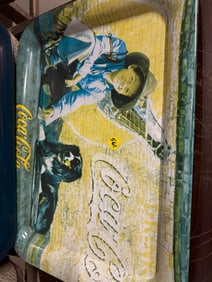 Boy and Dog 1999 Coca Cola Tray