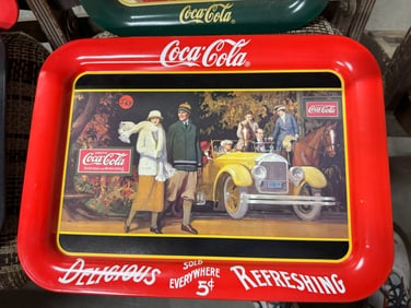 Touring Car Coke 1990 Tray