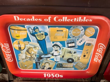 Decades of Collectibles 1997 #2 Coca Cola Tray