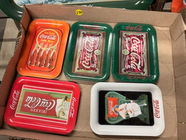 5xCoca Cola Trays