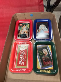 4xCoca Cola Trays