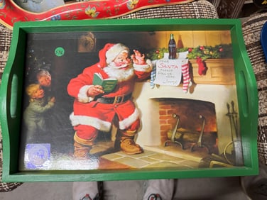 Dear Santa Wooden Tray