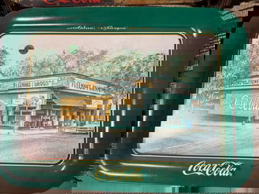 Atlanta, GA 1995 Fleemans Drugs Coca Cola Tray
