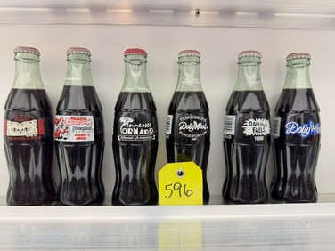 6pk of Coca Cola Bottles Theme Parks