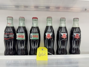 6pk World Of Coke Glass Bottles