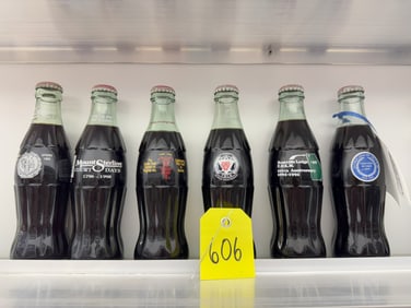 6pk Coca Cola Bottles Assorted