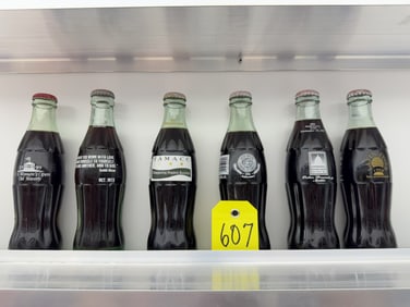 6pk Coca Cola Bottles Assorted 2