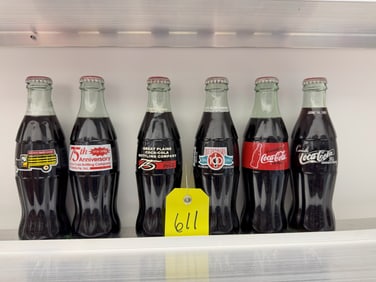 6pk Coca Cola Anniversary Bottles