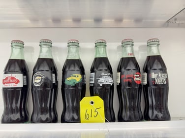 6pk Coca Cola Hot August Nights Bottles