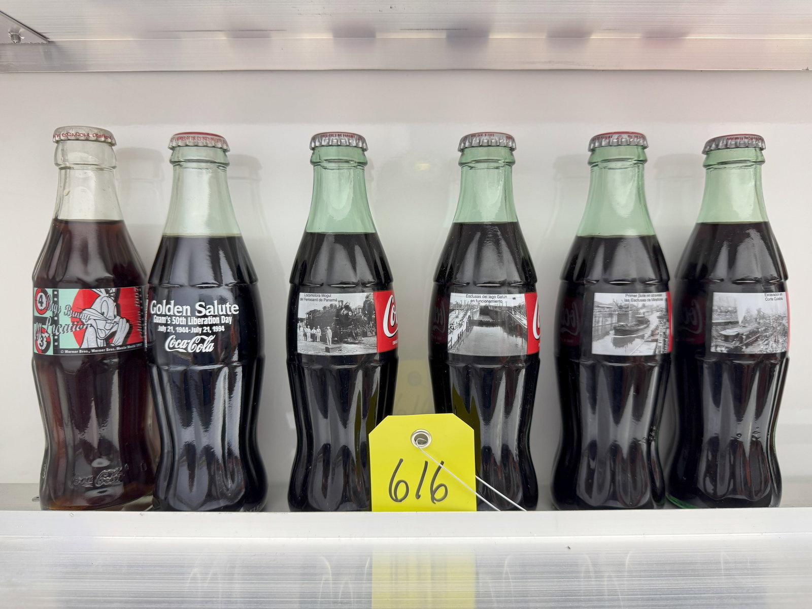 6pk Military Coca Cola Bottles (1 of 2)