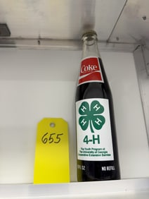 4-H Coca Cola Bottle 10oz