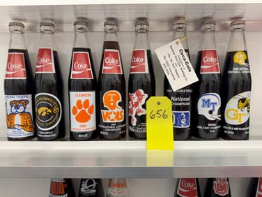 8xNCAA Championship Coke Bottles 10oz