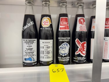 13xSports Championships Coke Bottles 10oz