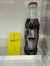 President Jimmy Carter Coke Bottle