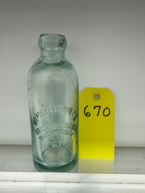 Extremely RARE Wrightsville Bottling Works Short Squat Hutch