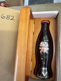 Salt Lake Winter Olympics Opening Ceremony Coke Commemorative Bottle and Box
