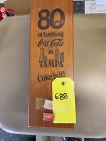 80 Years of Bottling Coca Cola in Tampa, FL Commemorative Coke Bottle in Box #2