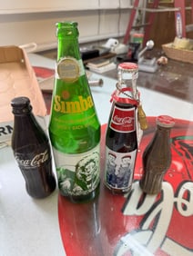 3xCollectable Coca Cola Bottles