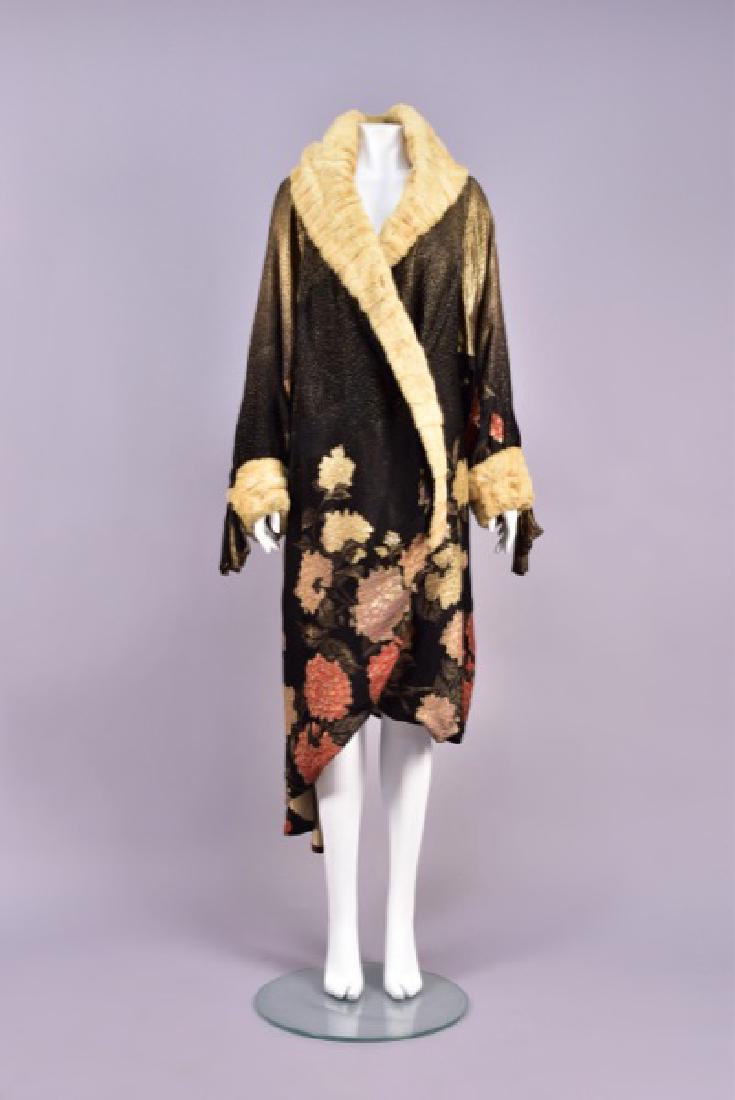 METALLIC BROCADE OPERA COAT, 1920s (1 of 3)