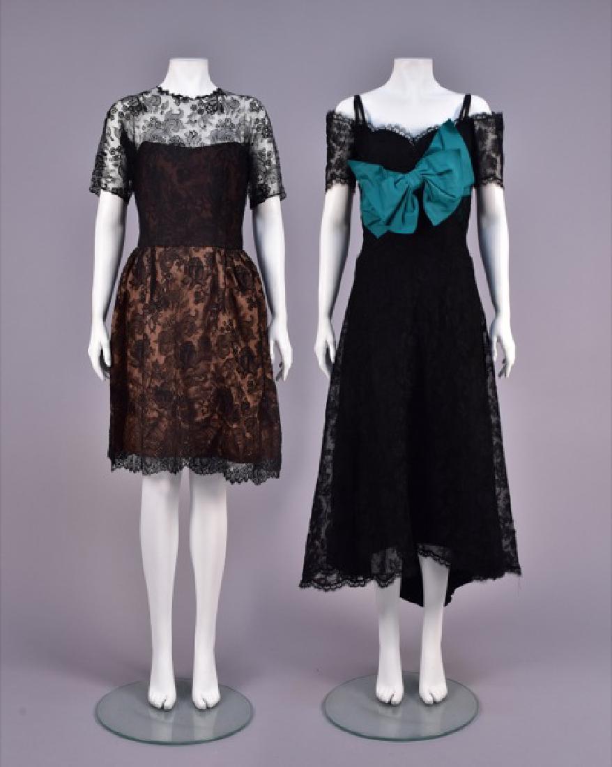 HARVEY BERIN LACE COCKTAIL DRESS, 1950s (1 of 6)