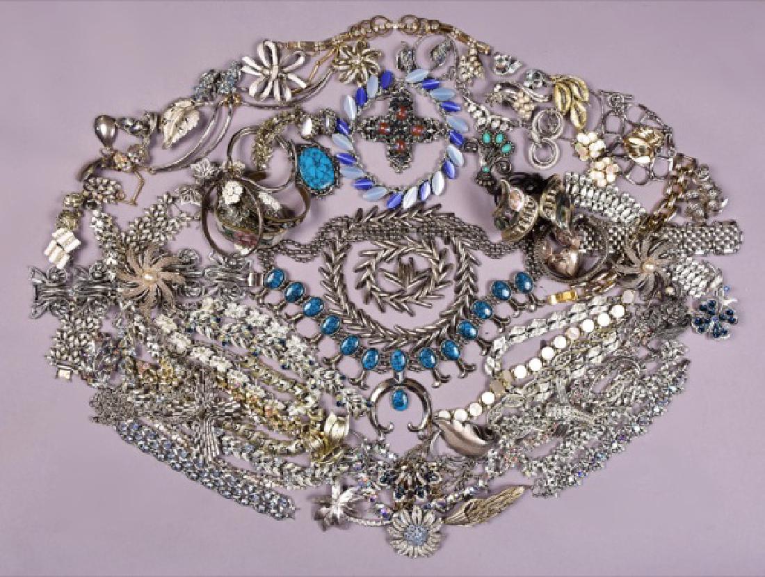 LOT of VINTAGE COSTUME JEWELRY (1 of 1)