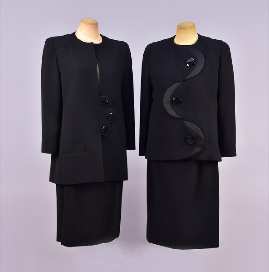 TWO PIERRE CARDIN SKIRT SUITS, 1980s (1 of 2)