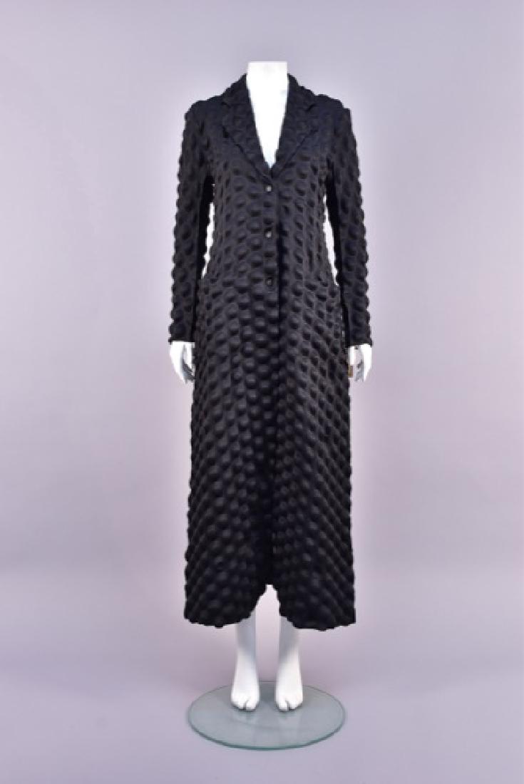 DEADSTOCK ISSEY MIYAKE EGG CARTON COAT, 1990s. (1 of 3)