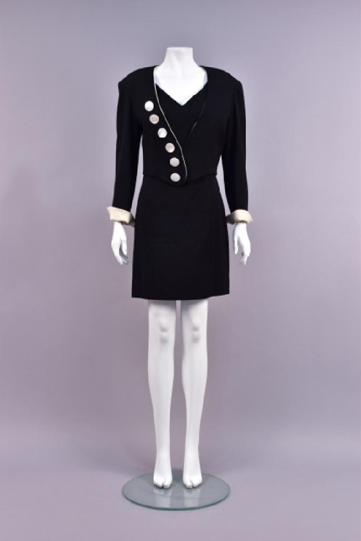 CHRISTIAN DIOR WOOL DRESS and JACKET (1 of 5)