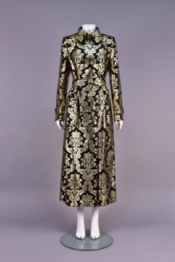 DEADSTOCK DOLCE and GABBANA BROCADE EVENING COAT (1 of 4)