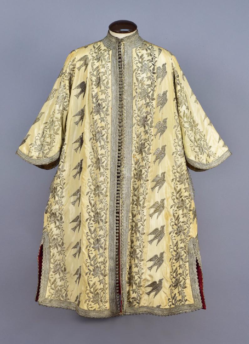 MIDDLE EASTERN ROBE with BIRDS, 19th - 20th C (1 of 6)